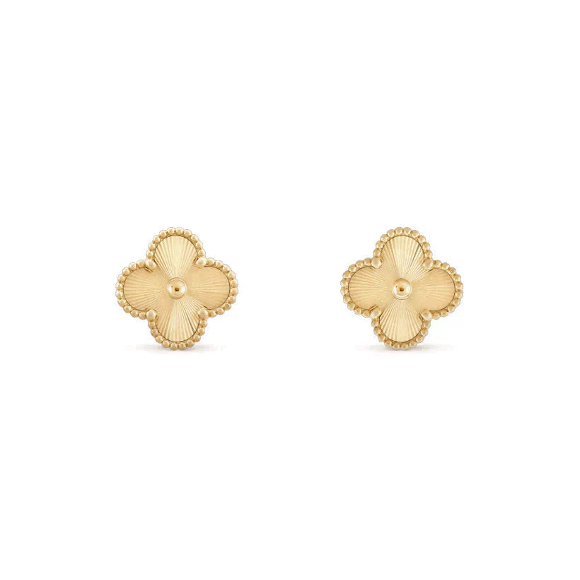 ¡®Glow¡¯CLOVER MEDIUM 1 MOTIFS LASER EARRINGS